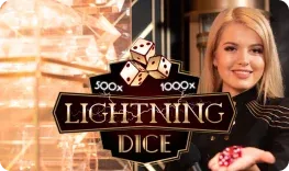 Bizzo Casino offre il gioco online Lightning Dice